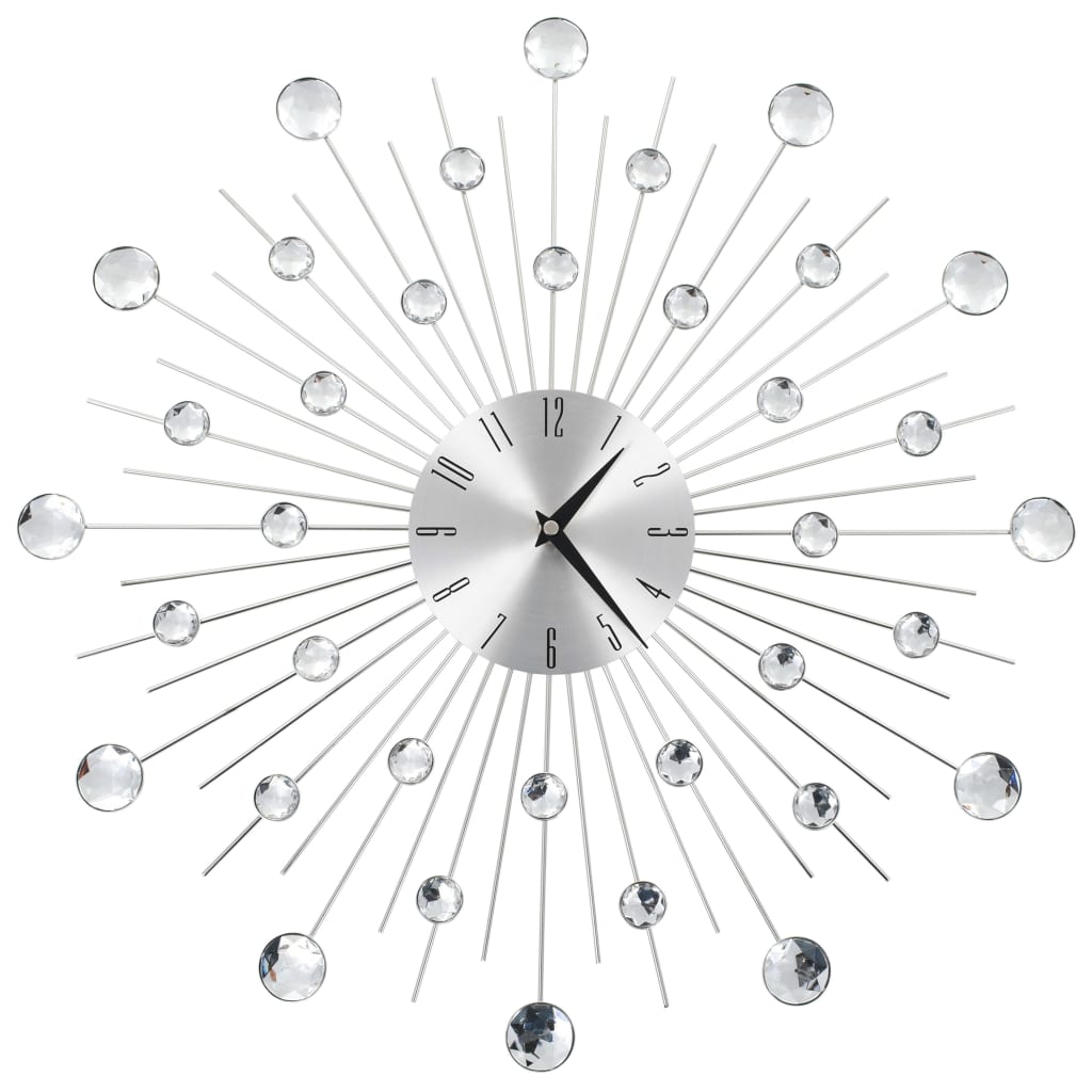 Wall Clock with Quartz Movement Modern Design 50 cm - Discount Dealers