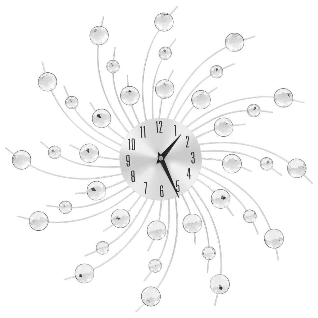 Wall Clock with Quartz Movement Modern Design 50 cm - R and M Furniture
