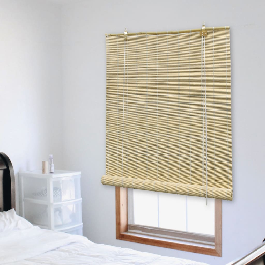 Roller Blind Bamboo 140x220 cm Natural - Sid & Sam