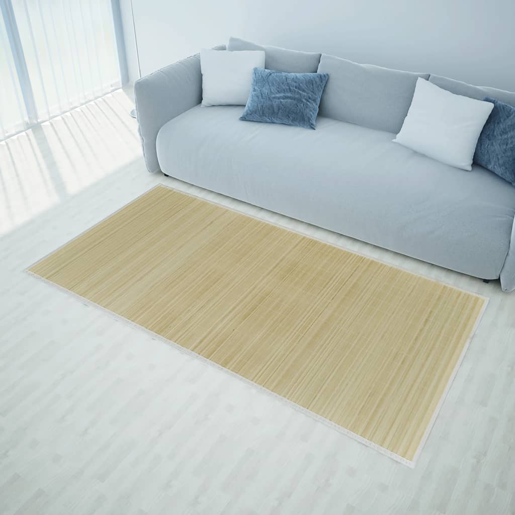 Rug Bamboo 160x230 cm Natural - Style and Chic
