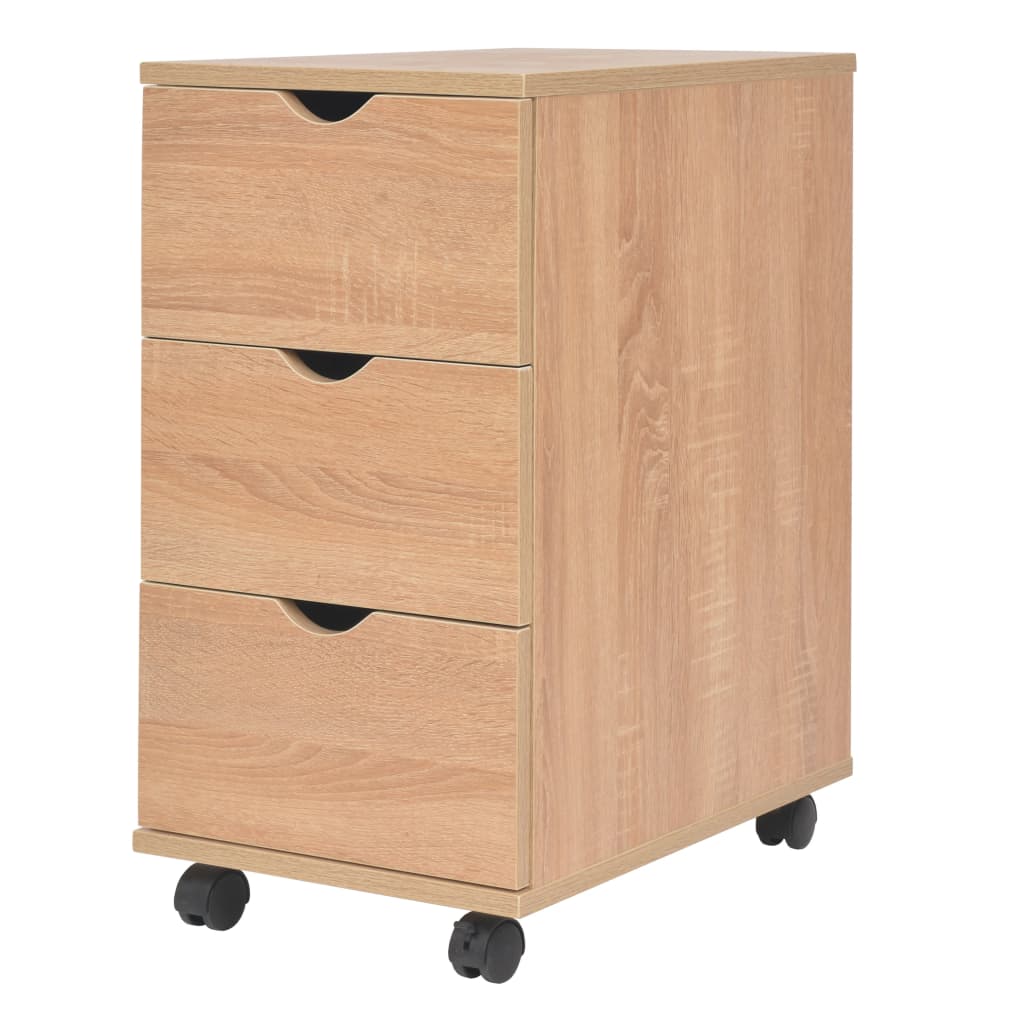Drawer Unit 33x45x60 cm Oak - Casper Homes