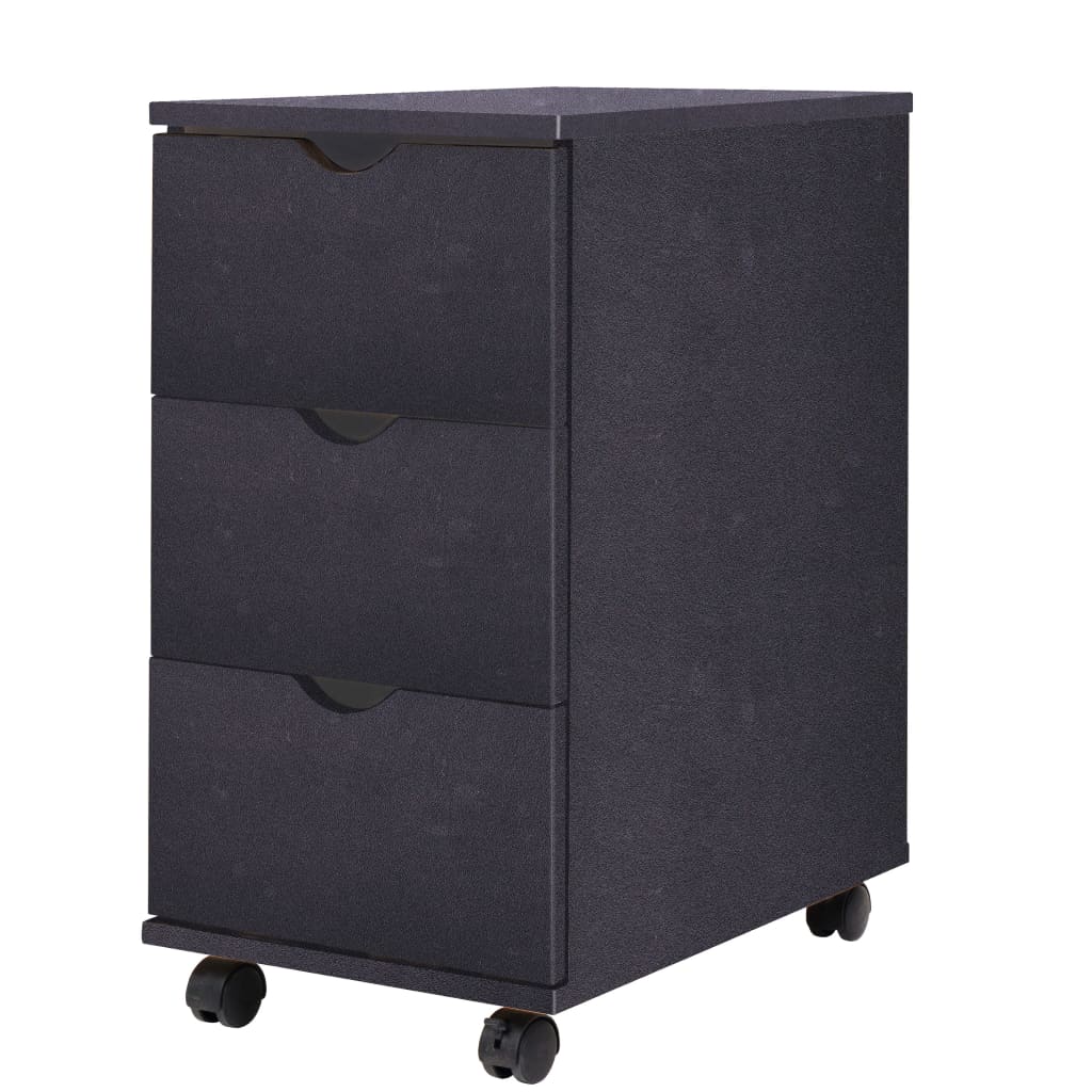Drawer Unit 33x45x60 cm Black - Direct Imports