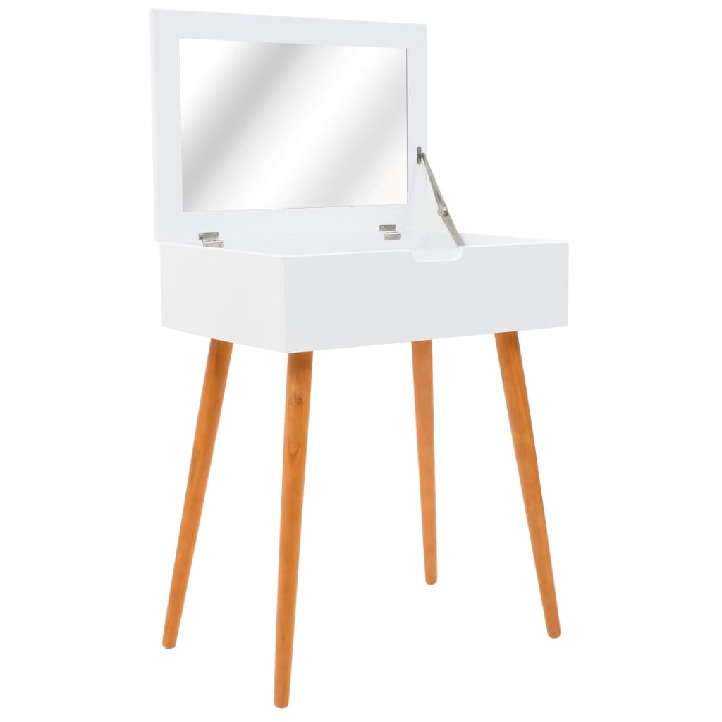 Dressing Table with Mirror MDF 60x40x75 cm - Charlotte Dunes