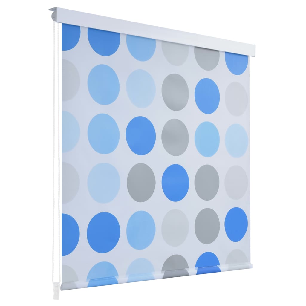 Shower Roller Blind 80x240 cm Circle - Casper Homes