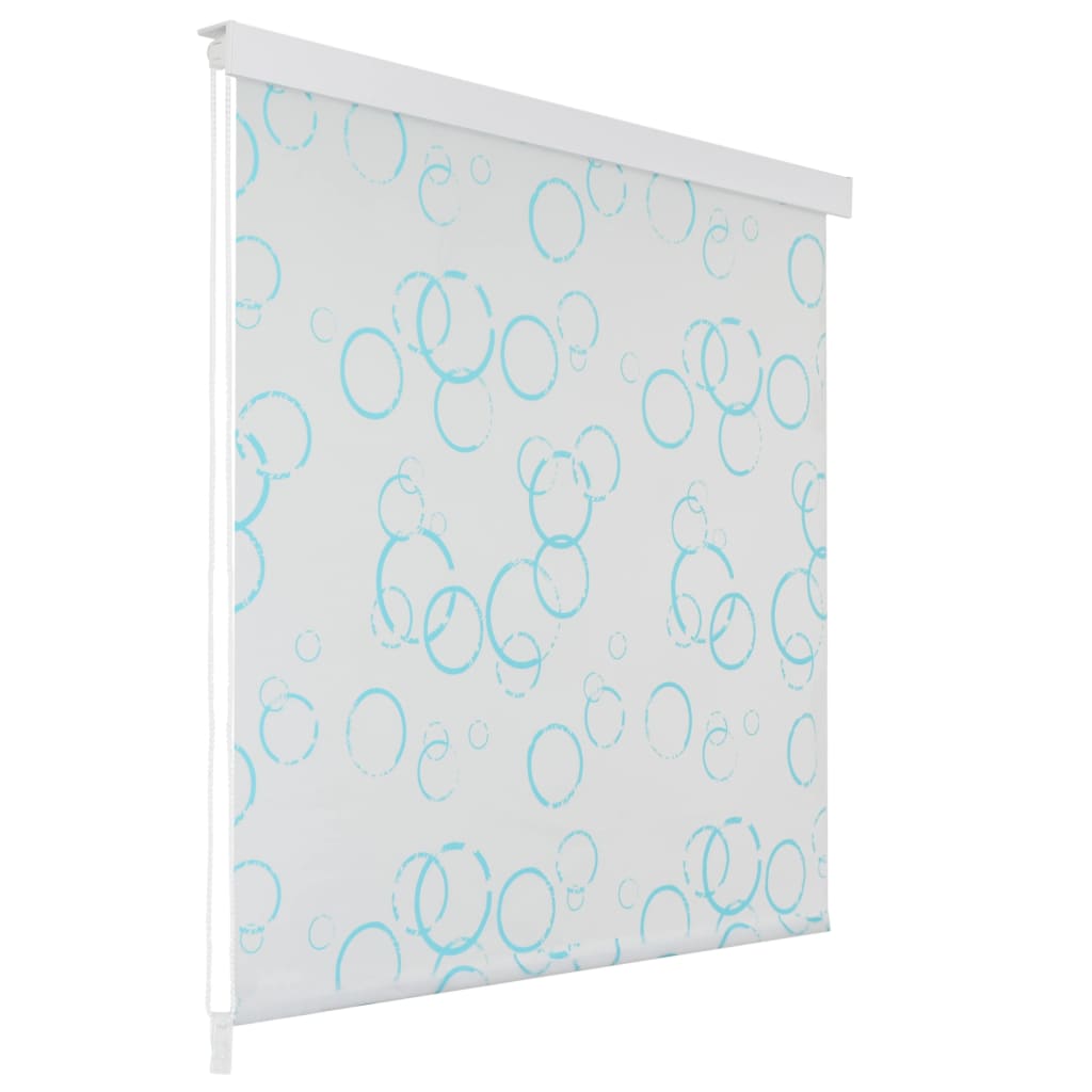 Shower Roller Blind 80x240 cm Bubble - Direct Imports