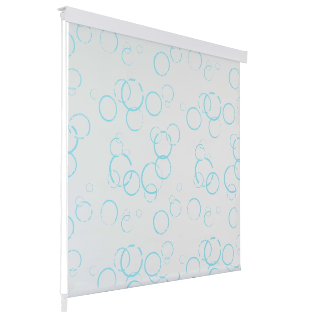 Shower Roller Blind 100x240 cm Bubble - Style and Chic