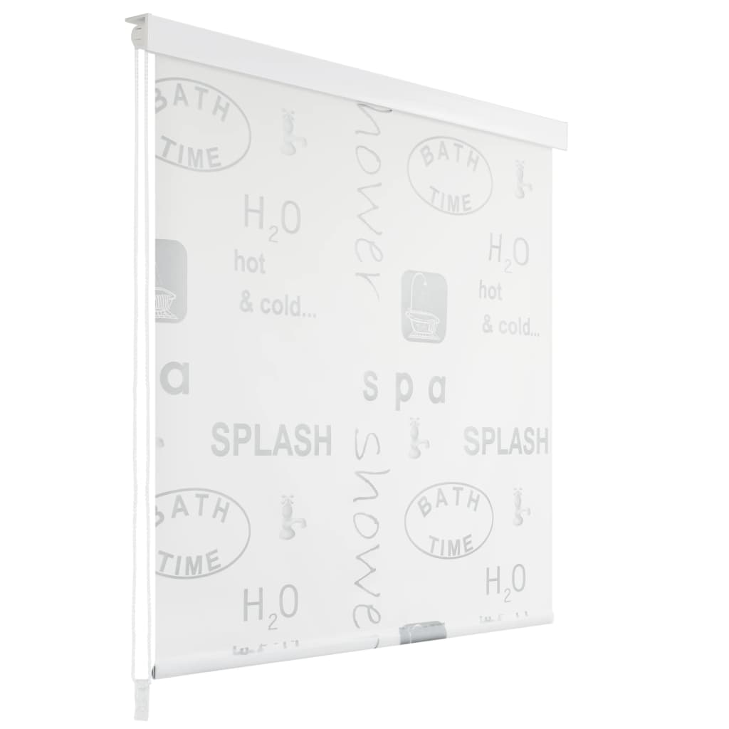 Shower Roller Blind 100x240 cm Splash - Casper Homes