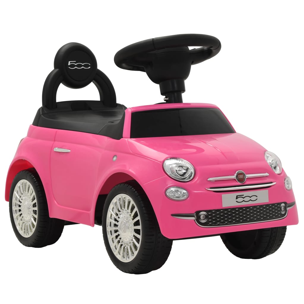 Ride-on Car Fiat 500 Pink - Tyrell & Tyrell