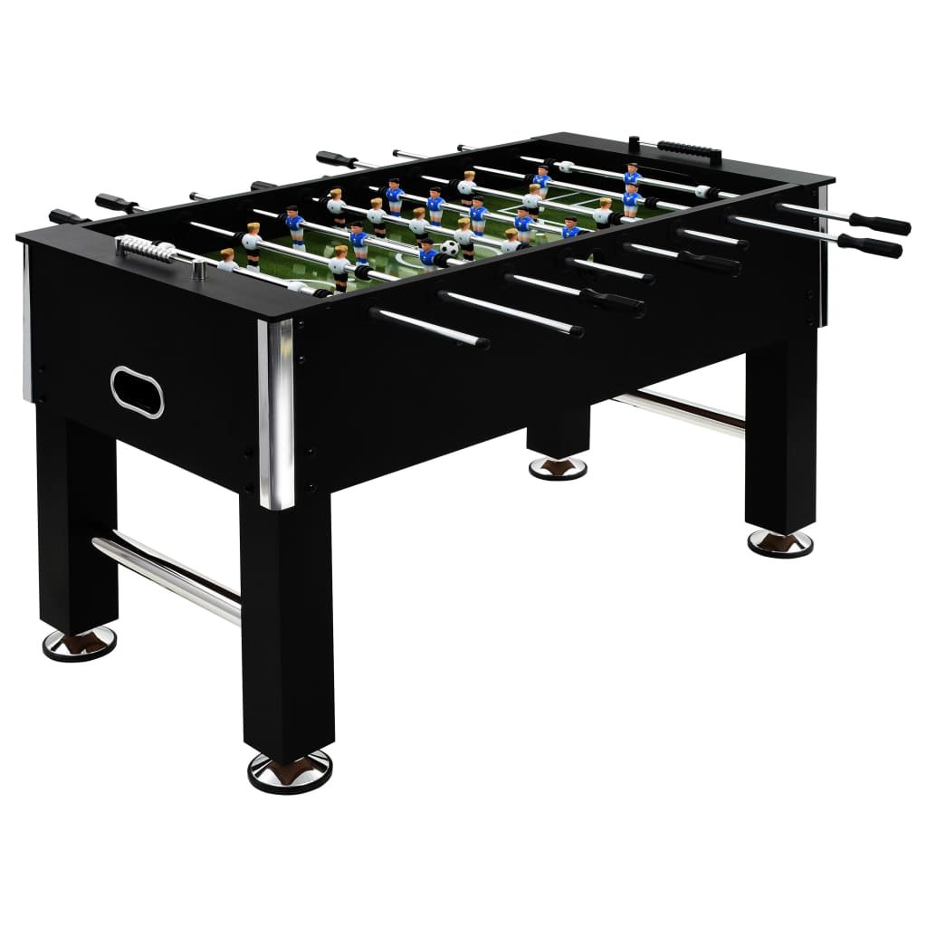 Football Table Steel 60 kg 140x74.5x87.5 cm - Black - R and M Furniture