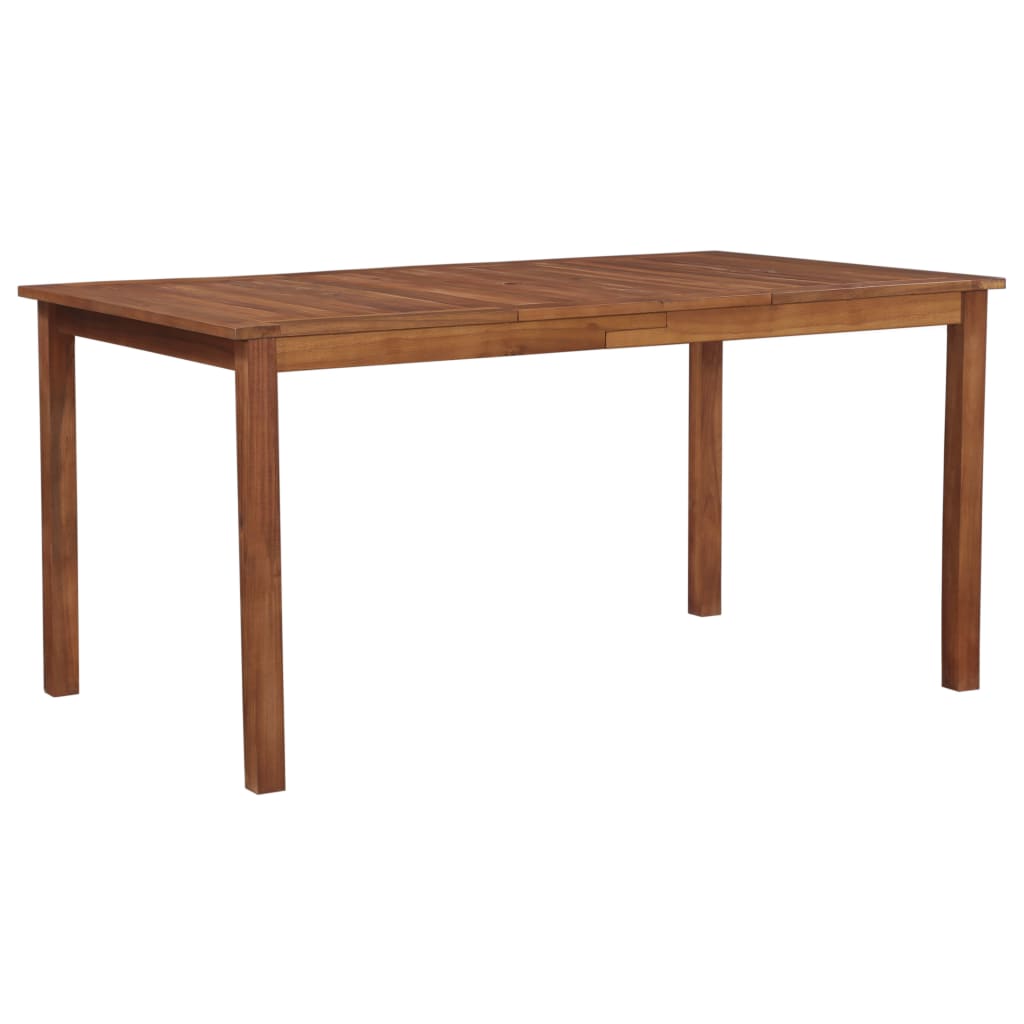 Garden Table 150x90x74 cm Solid Acacia Wood - Sid & Sam
