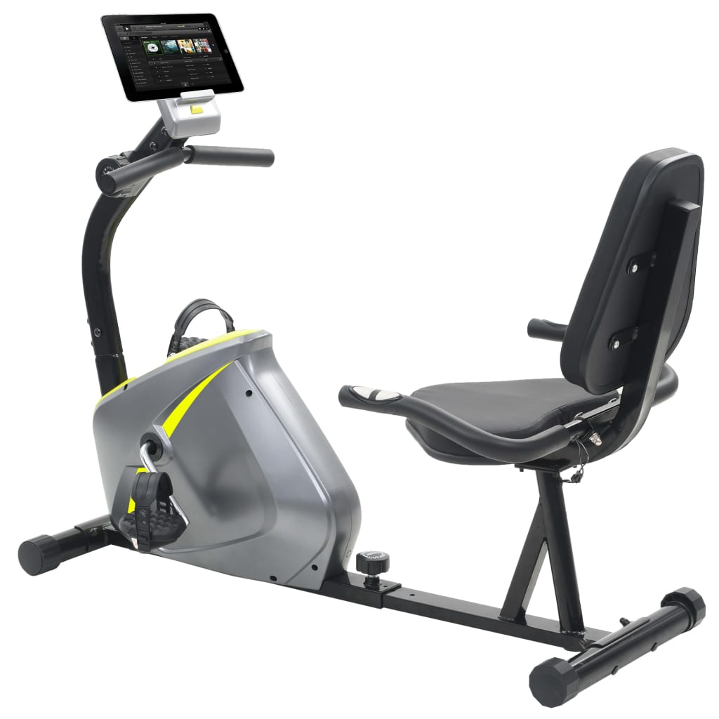 Magnetic Recumbent Exercise Bike with Pulse Measurement - Casper Homes