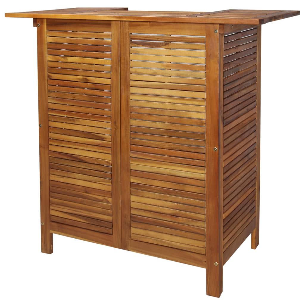 Bar Table 110x50x105 cm Solid Acacia Wood - All Things Good