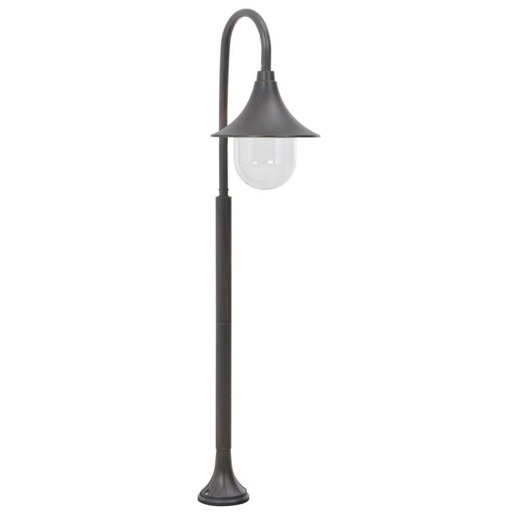 Garden Post Light E27 120 cm Aluminium Bronze - Design Hut