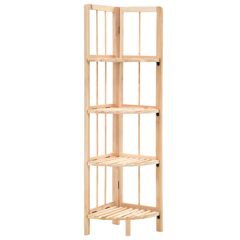Corner Shelf Cedar Wood 27x27x110 cm - All Things Good