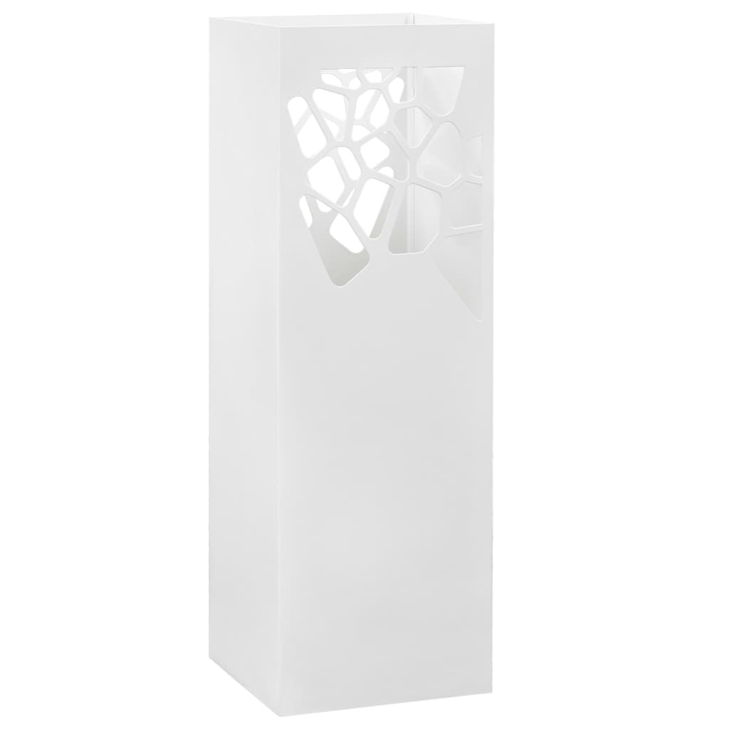 Umbrella Stand Stones Steel White - R and M Furniture