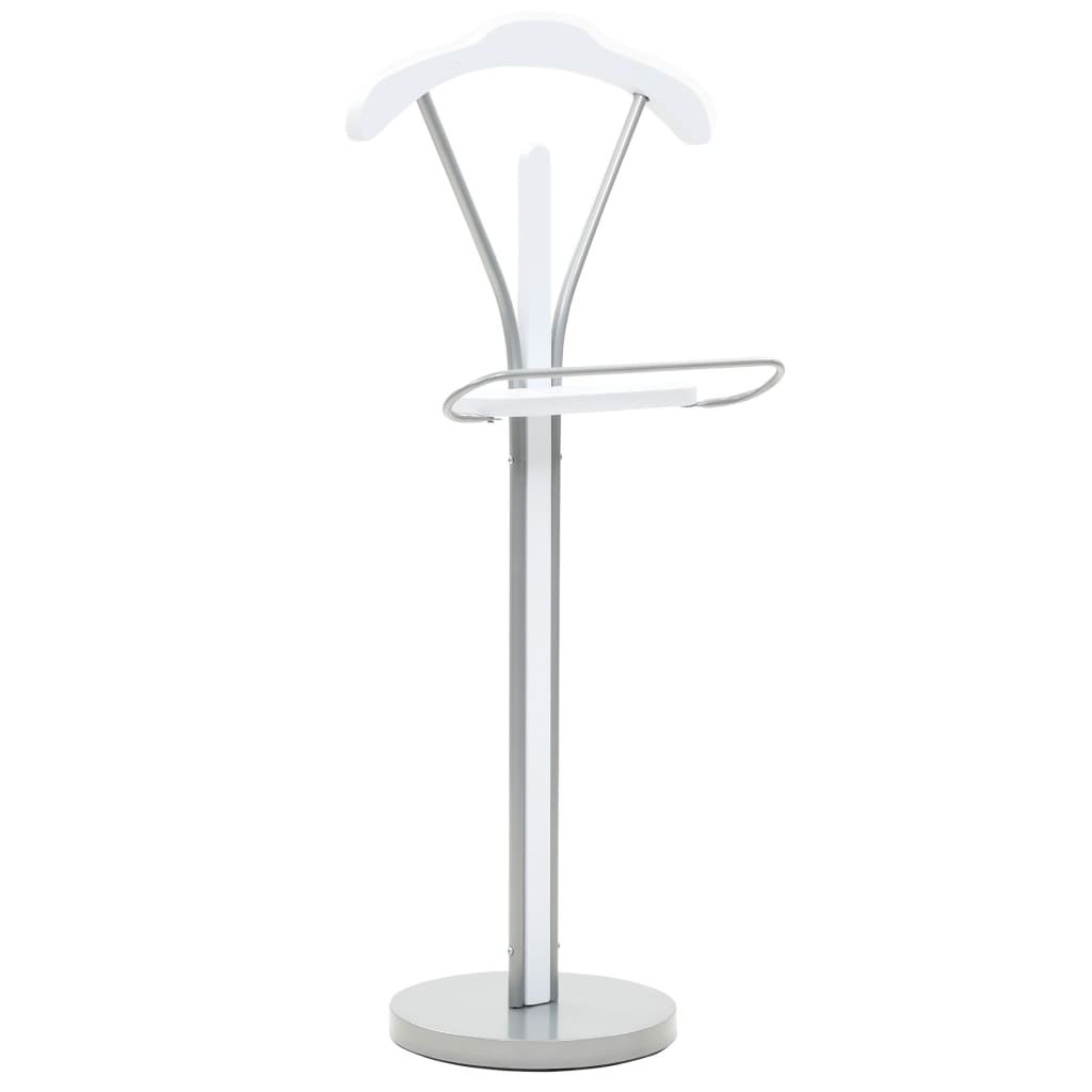 Suit Stand 45x35x107 cm White - Unbeatable Bargains