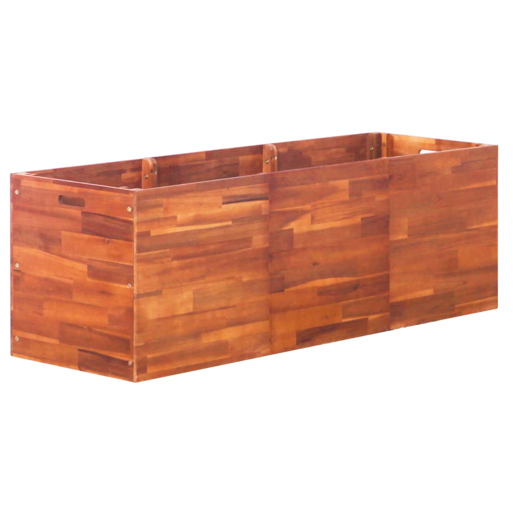 Garden Raised Bed Acacia Wood 150x50x50 cm - All Things Good