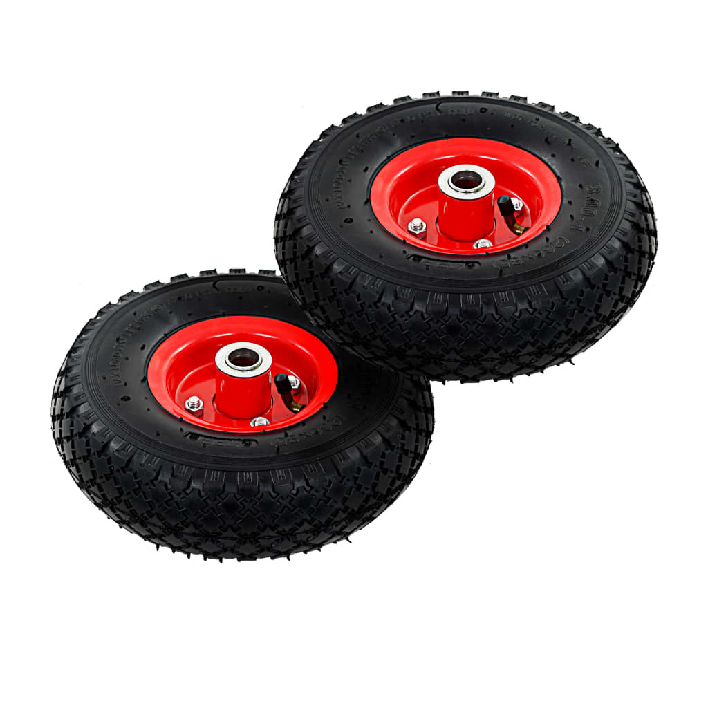 Sack Truck Wheels 2 Pcs Rubber 3.00-4 245x82 - Merkel Designers