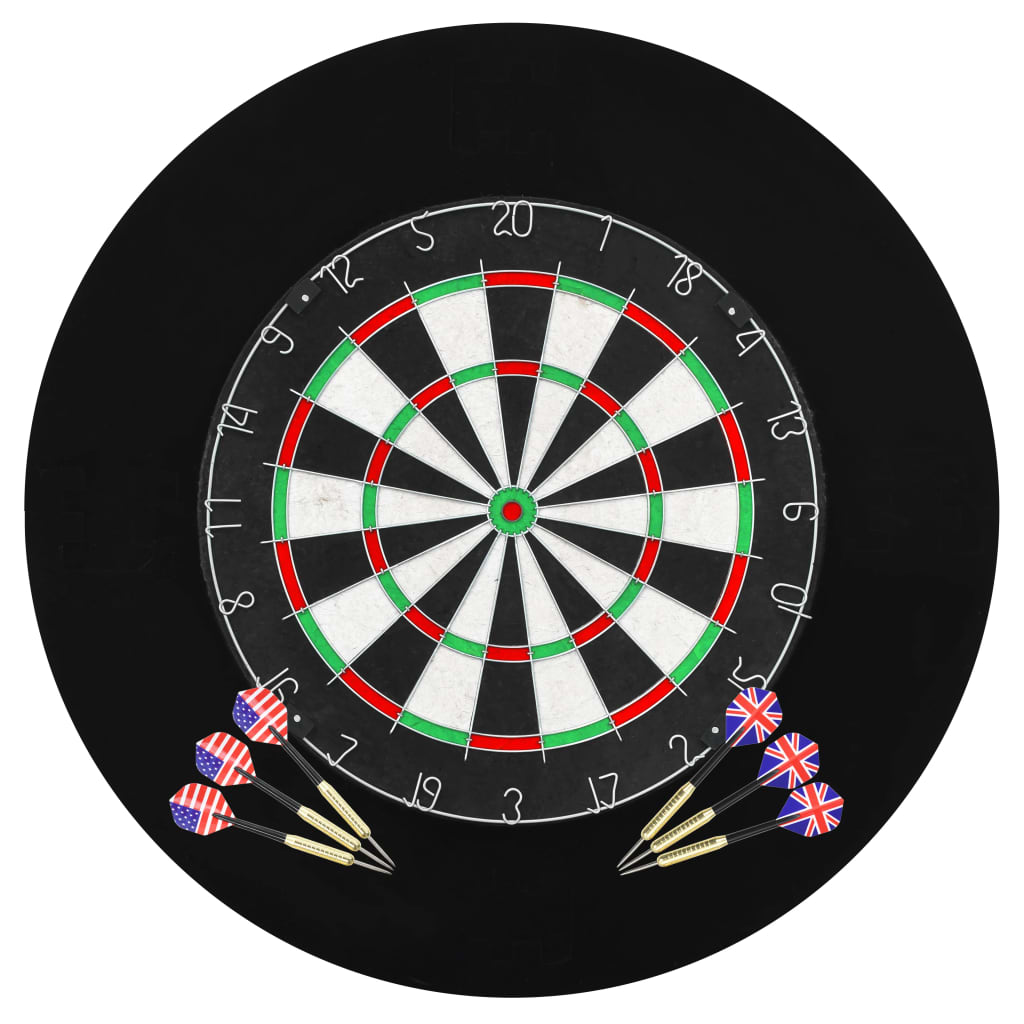 Professional Dart Set with Dartboard and Surround Sisal Steel - Style and Chic