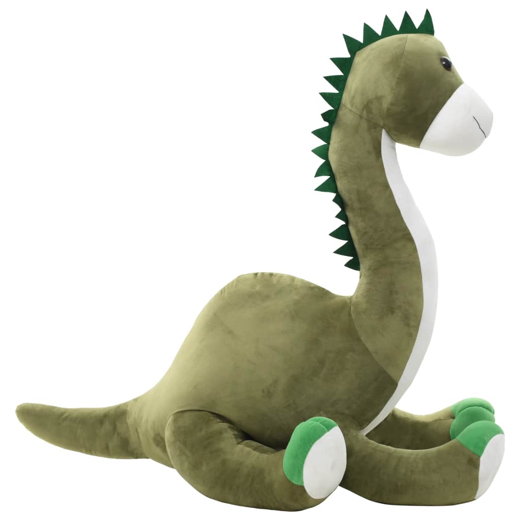 Dinosaur Brontsaurus Cuddly Toy Plush Green - Tyrell & Tyrell