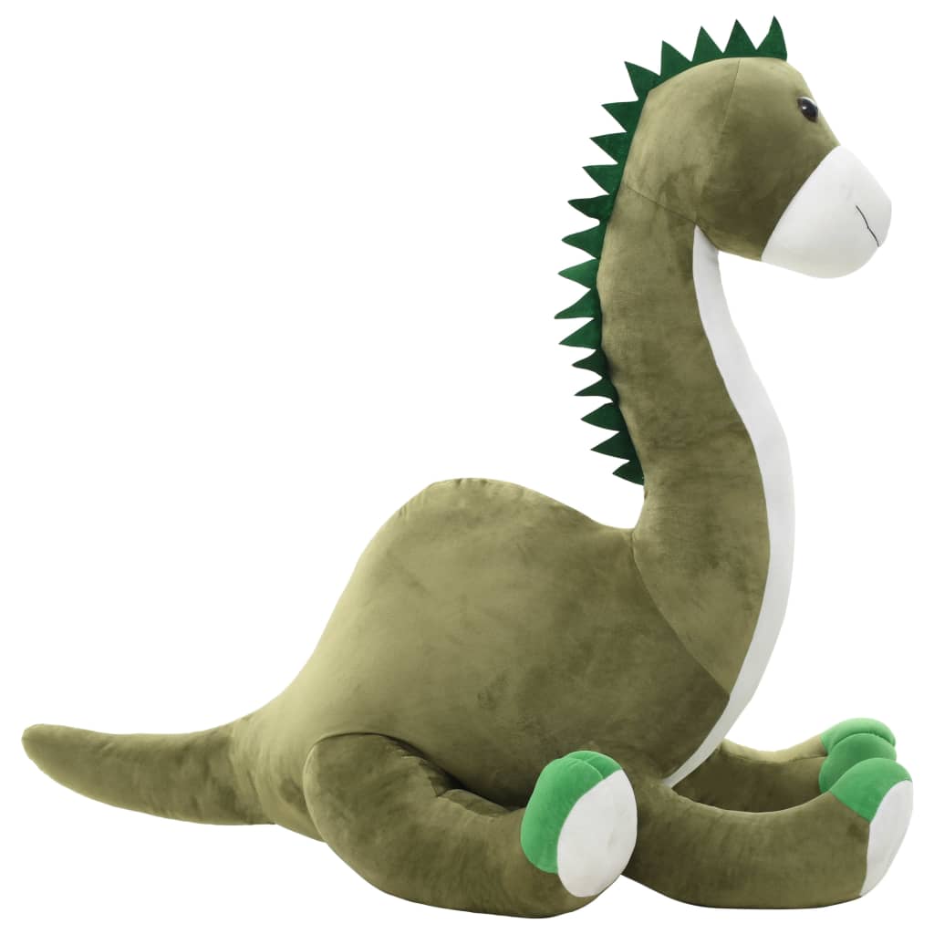 Dinosaur Brontosaurus Cuddly Toy Plush Green - Unbeatable Bargains