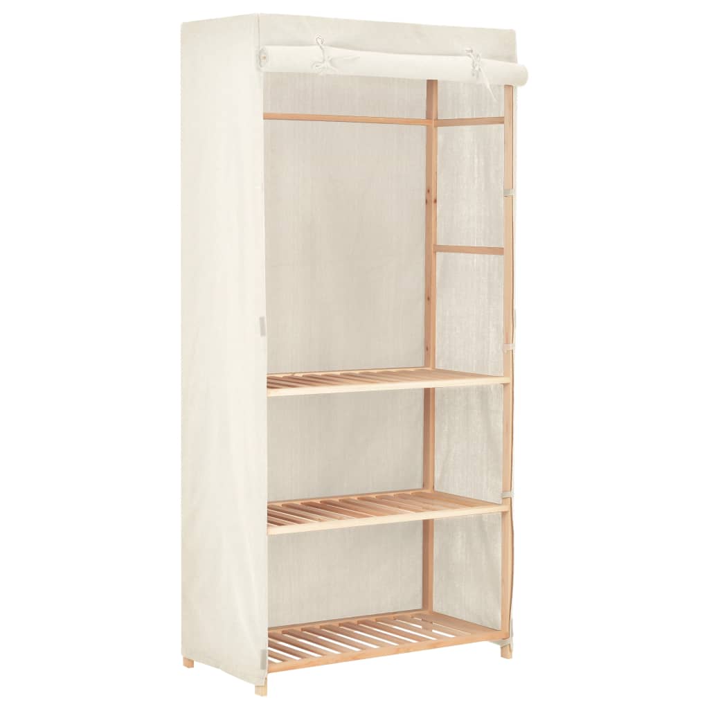 3-Tier Clothes Wardrobe 79x40x170 cm - Tyrell & Tyrell