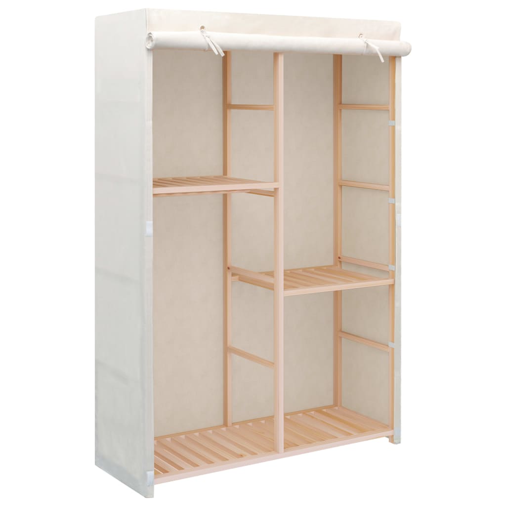 3-Tier Clothes Wardrobe 110x40x170 cm - All Things Good