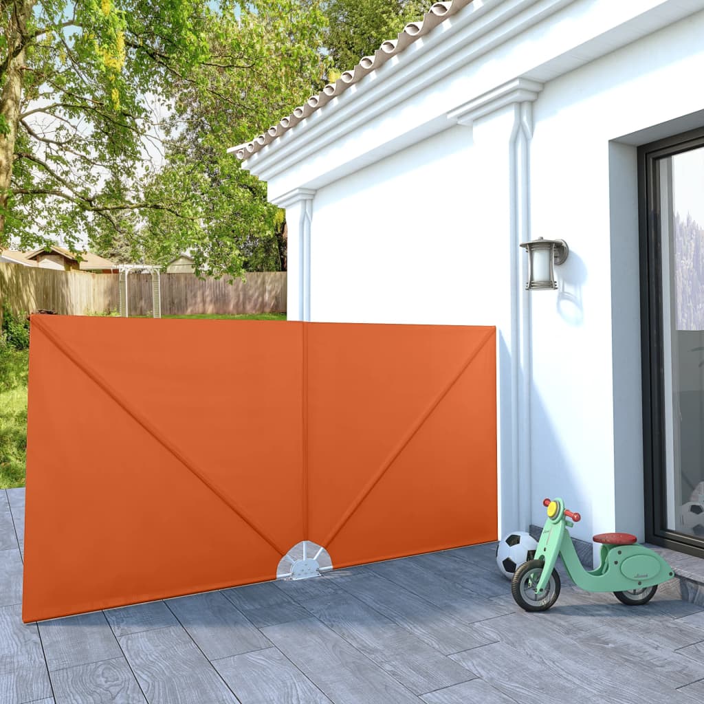 Collapsible Terrace Side Awning Terracotta 300x150 cm - Millennium Furniture