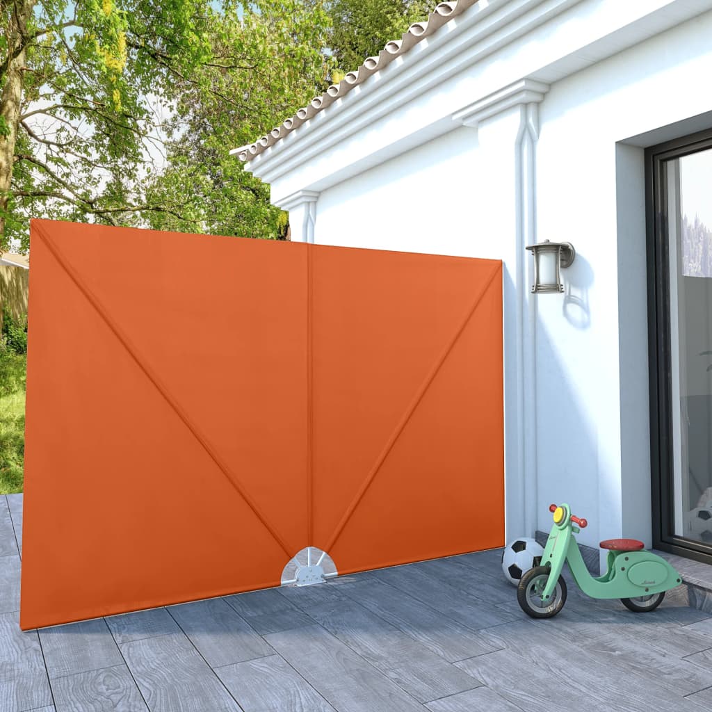 Collapsible Terrace Side Awning Terracotta 300x200 cm - Millennium Furniture