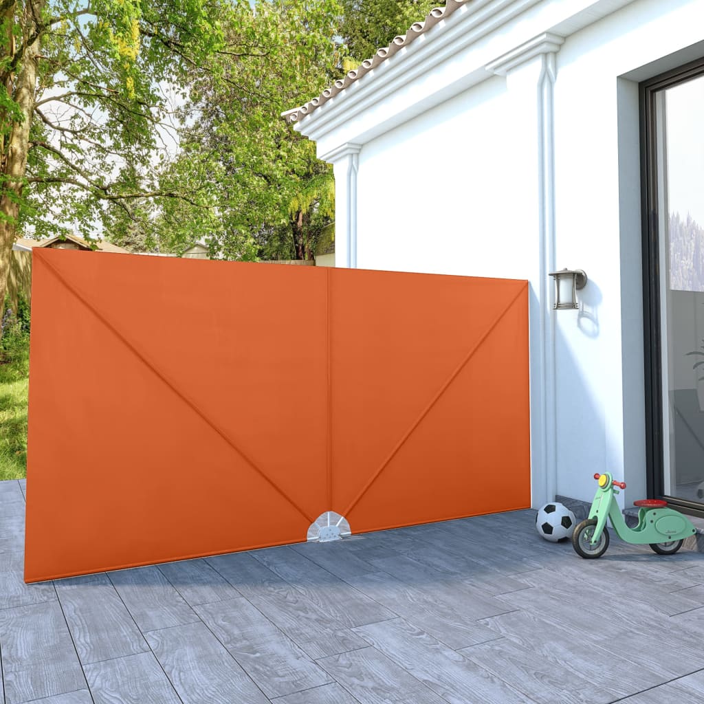 Collapsible Terrace Side Awning Terracotta 400x200 cm - Tyrell & Tyrell