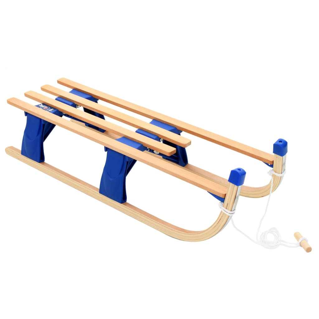 Folding Sledge Wood 110 cm - Discount Dealers