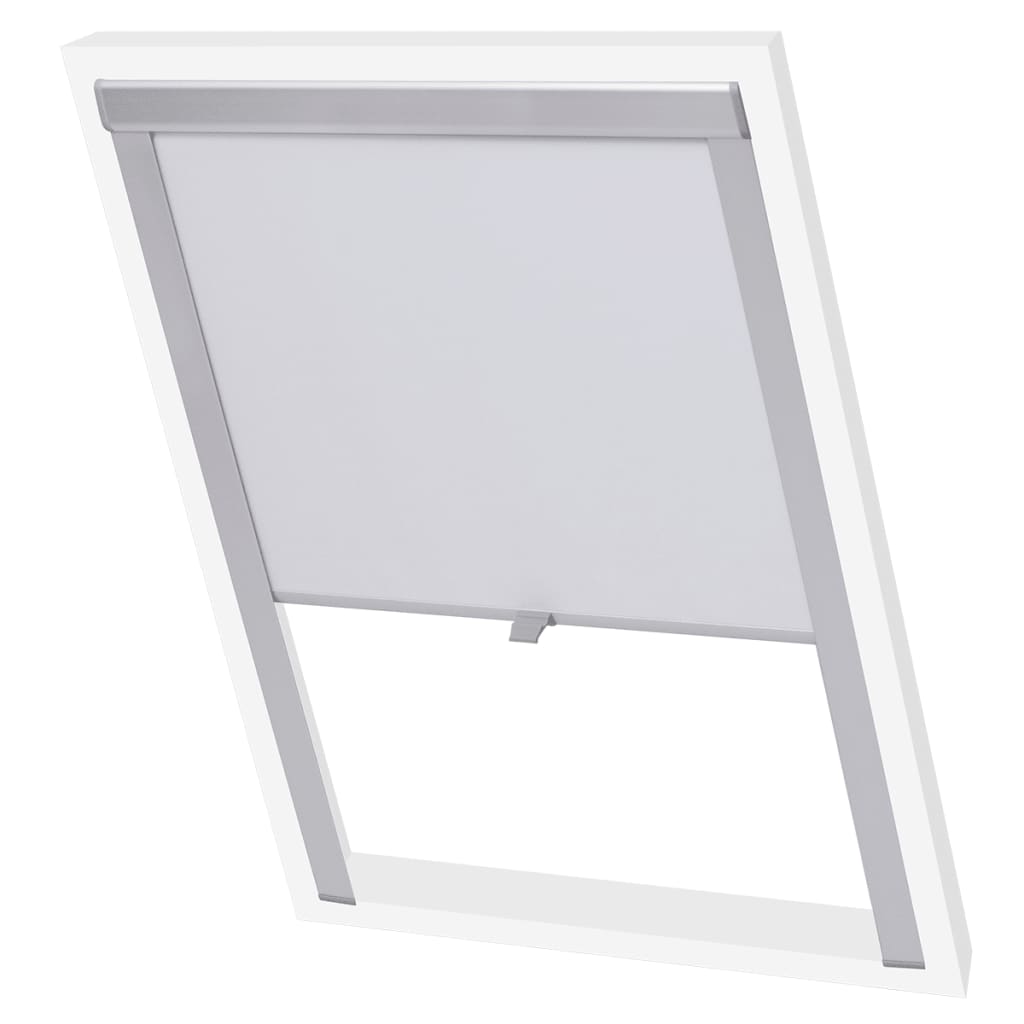 Blackout Roller Blind White UK08 - R and M Furniture