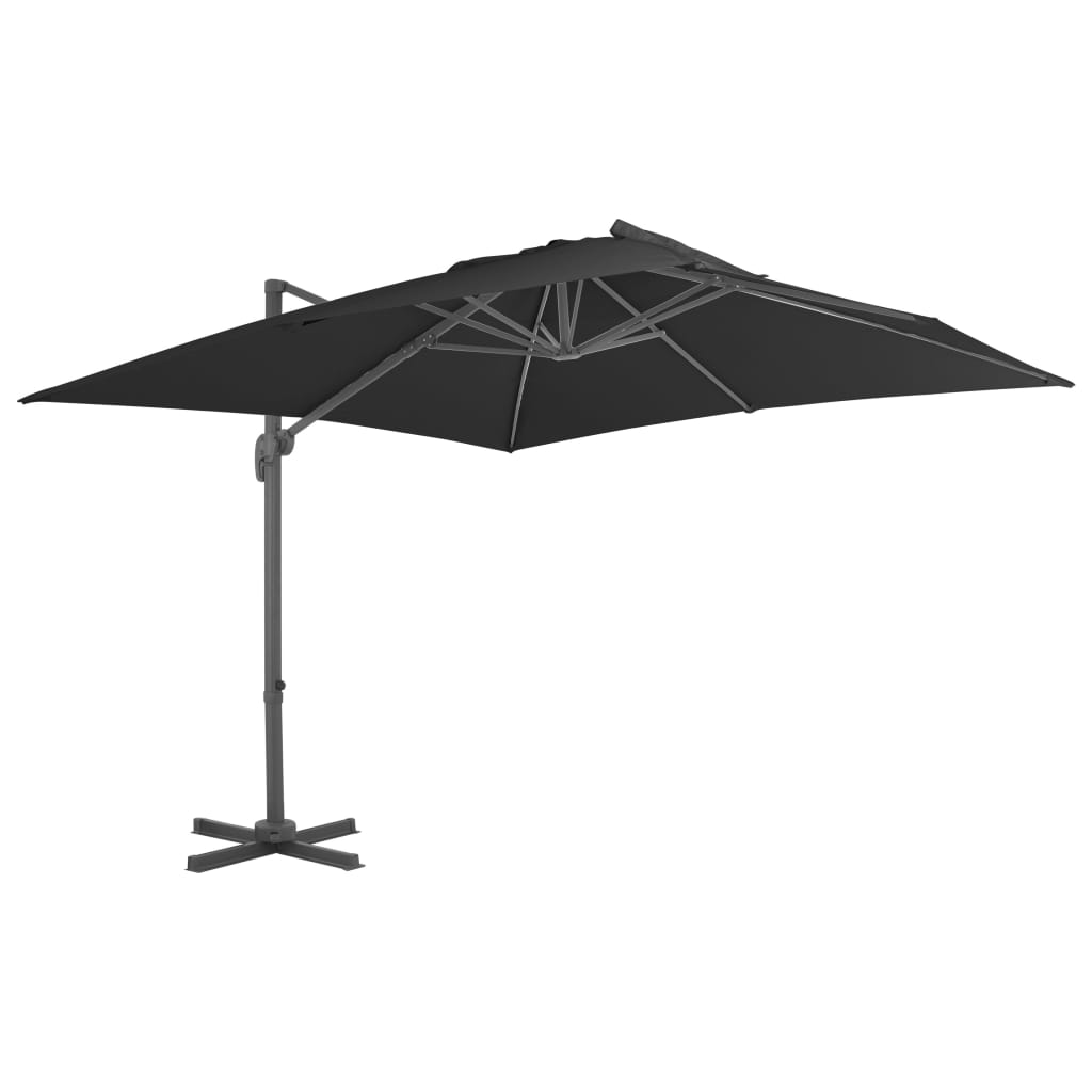 Cantilever Umbrella with Aluminium Pole 300x300 cm Anthracite - Sid & Sam