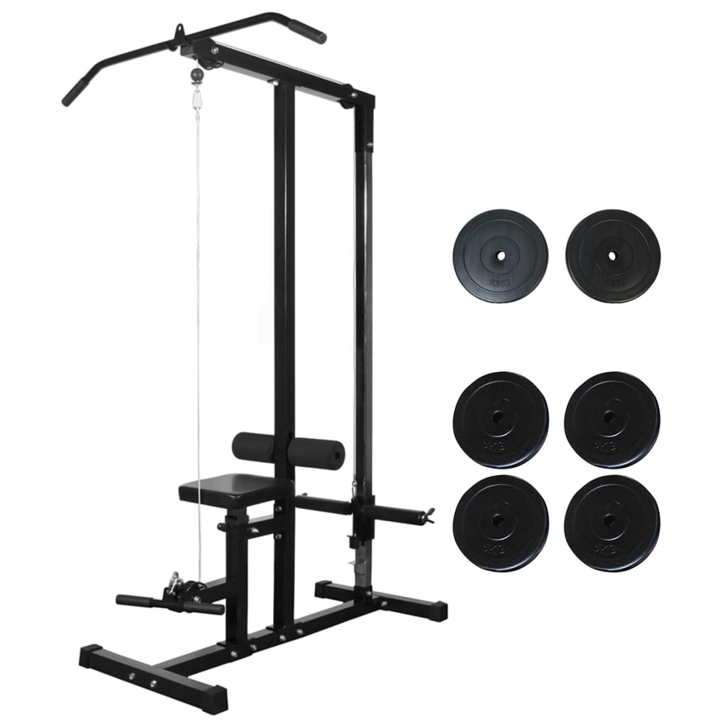 Power Tower with Weight Plates 40 kg - Sid & Sam