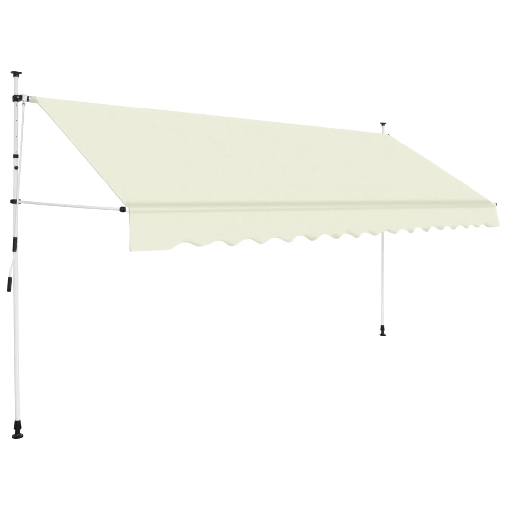 Manual Retractable Awning 350 cm Cream - Millennium Furniture