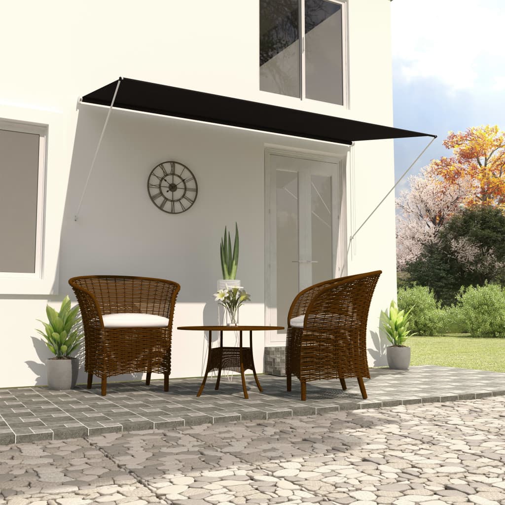 Retractable Awning 250x150 cm Anthracite - Unbeatable Bargains