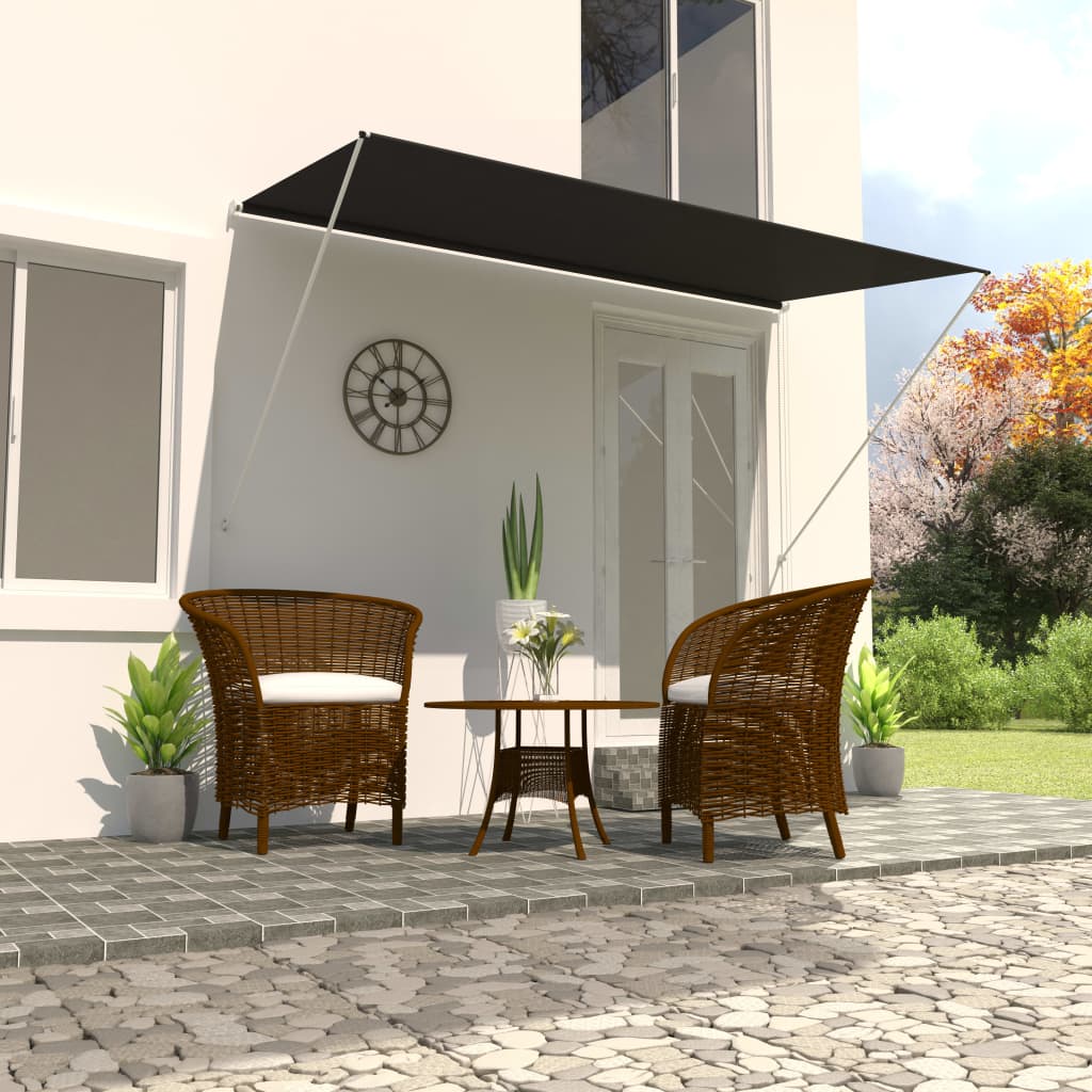 Retractable Awning 350x150 cm Anthracite - Unbeatable Bargains