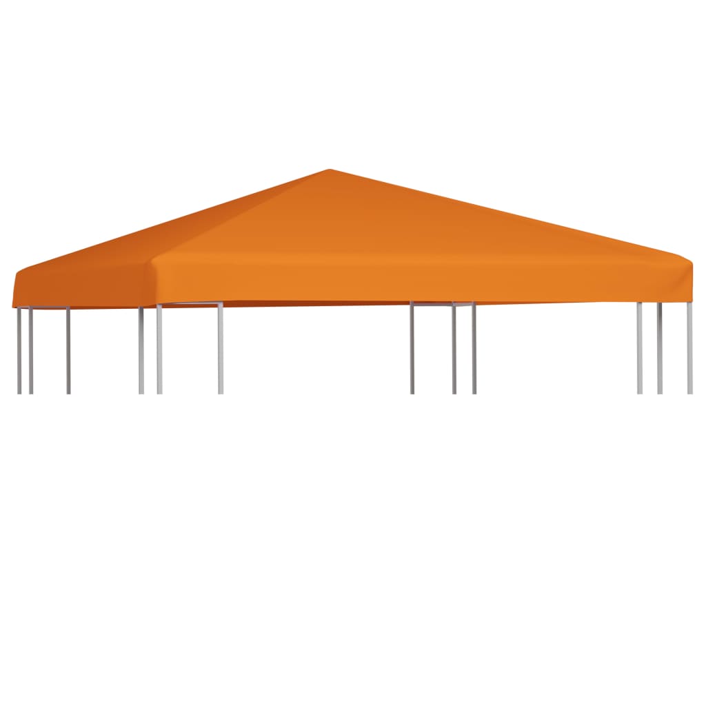 Gazebo Top Cover 310 g/m2 3x3 m Orange - Design Hut