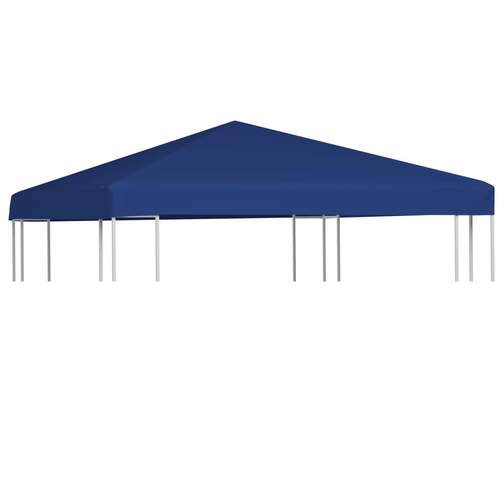 Gazebo Top Cover 310 g/m2 3x3 m Blue - Design Hut