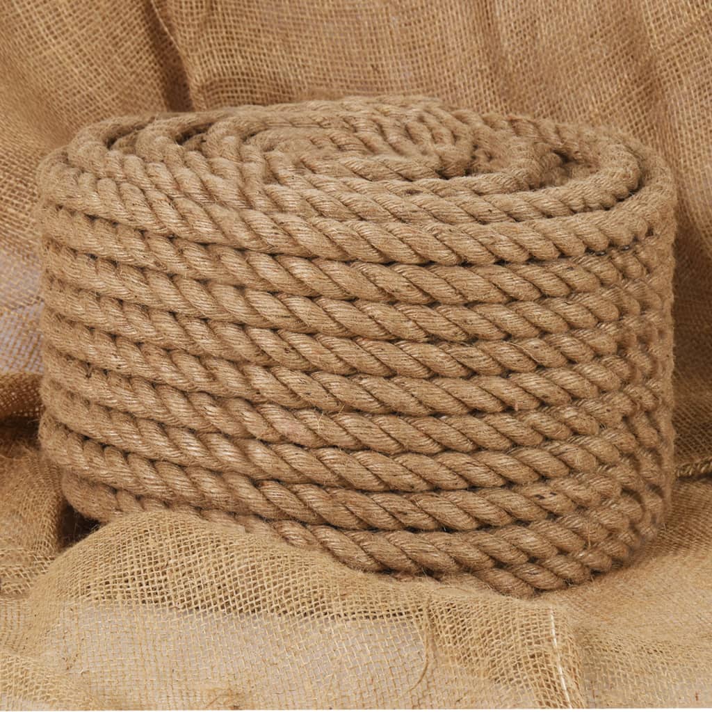 Rope 100% Jute 20 mm 100 m - Style and Chic