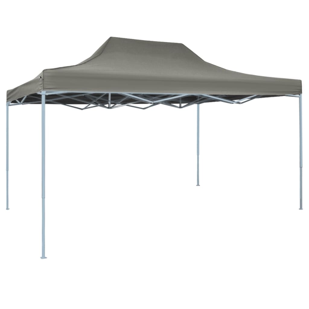 Foldable Tent Pop-Up 3x4.5 m Anthracite - Style and Chic