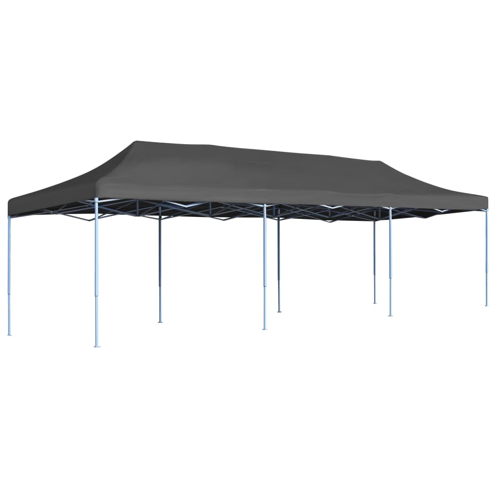 Folding Pop-up Party Tent 3x9 m Anthracite - Millennium Furniture
