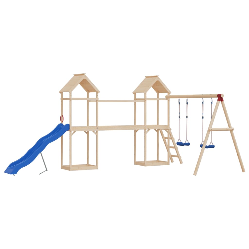 Swing Seats with Ropes 2 pcs Blue 37x15 cm Polyethene - Sid & Sam