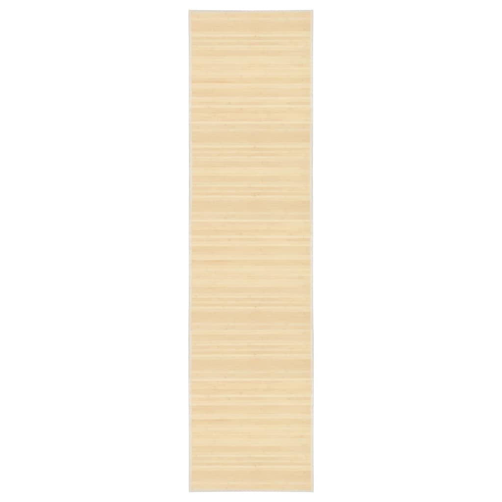 Rug Bamboo 80x300 cm Natural - Merkel Designers