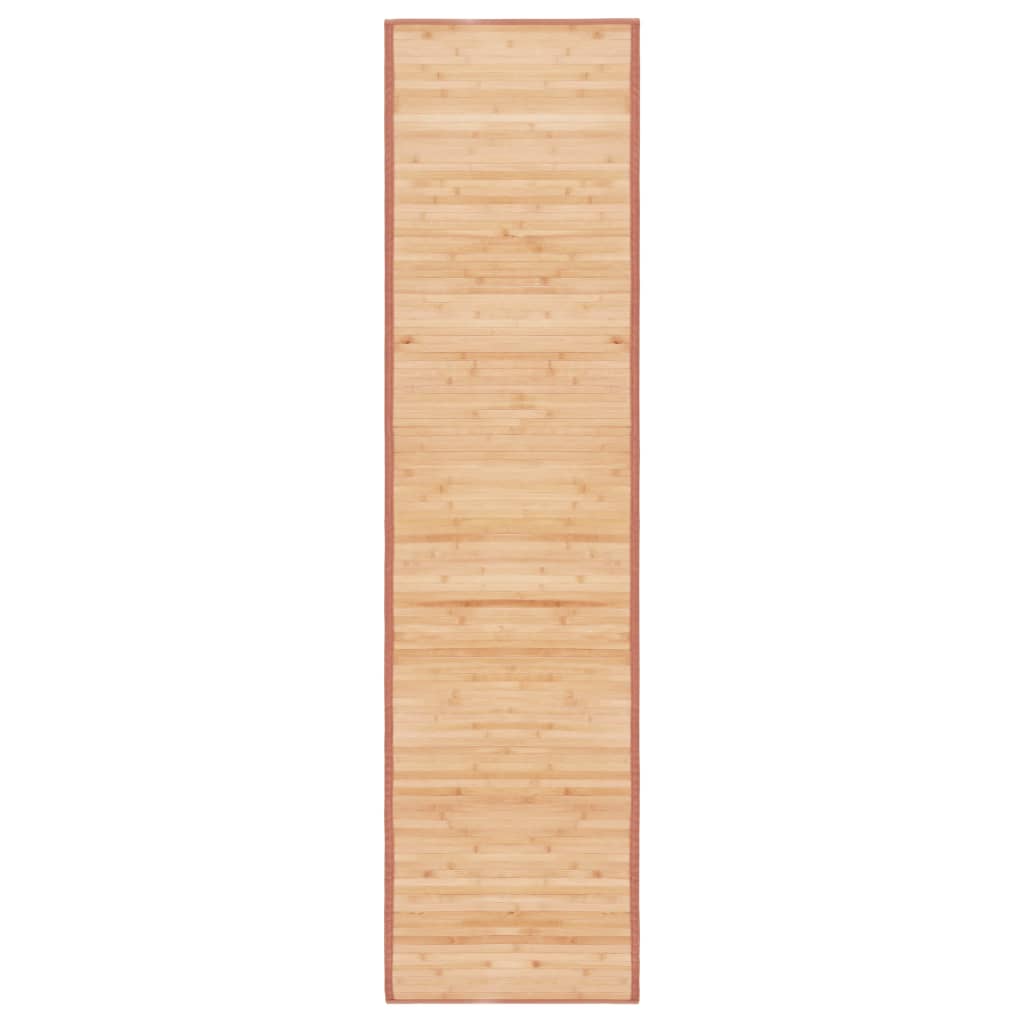 Rug Bamboo 80x300 cm Brown - Merkel Designers