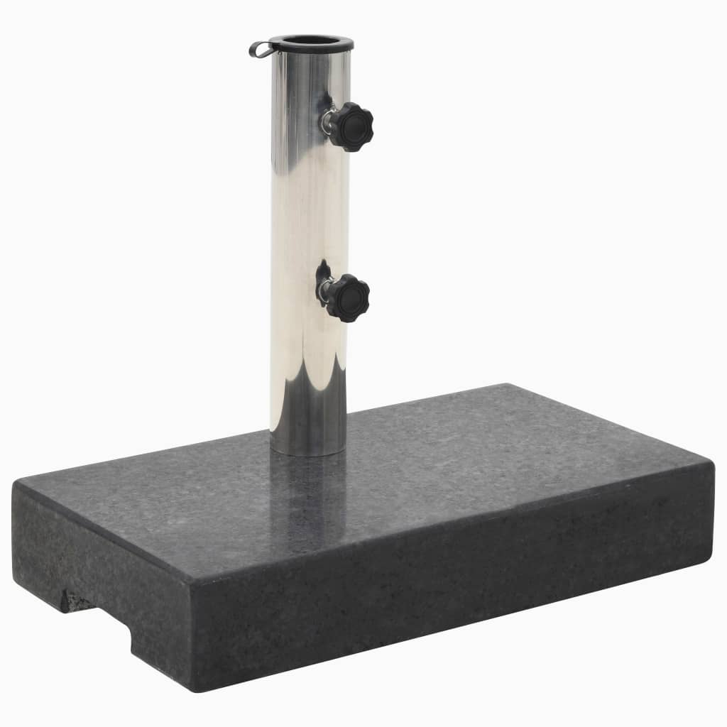 Parasol Base Granite 25 kg Rectangular Black - Merlin Deals