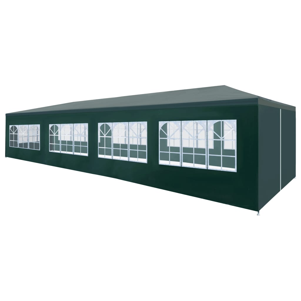 Party Tent 3x12 m Green - Design Hut