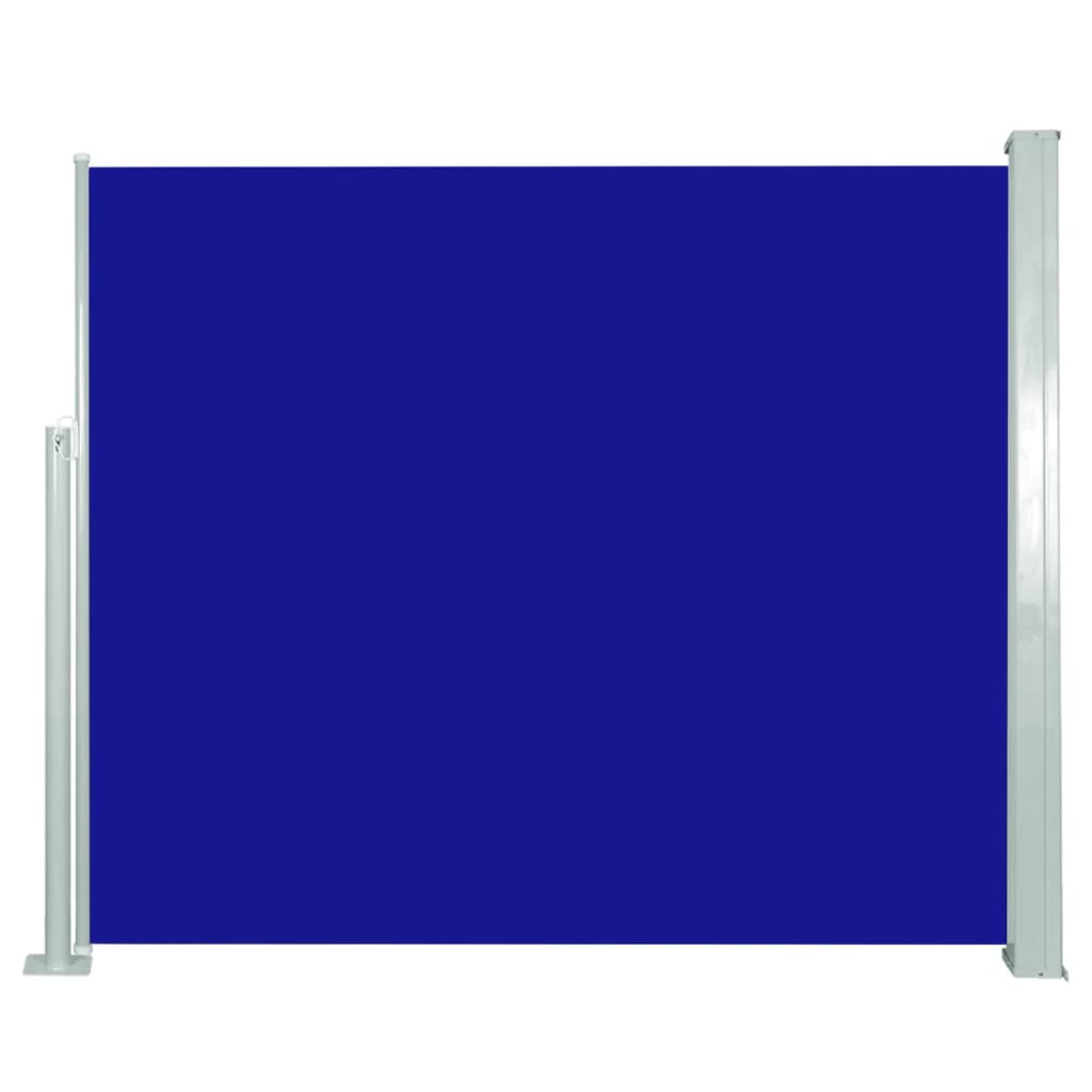 Retractable Side Awning 120 x 300 cm Blue - Sid & Sam