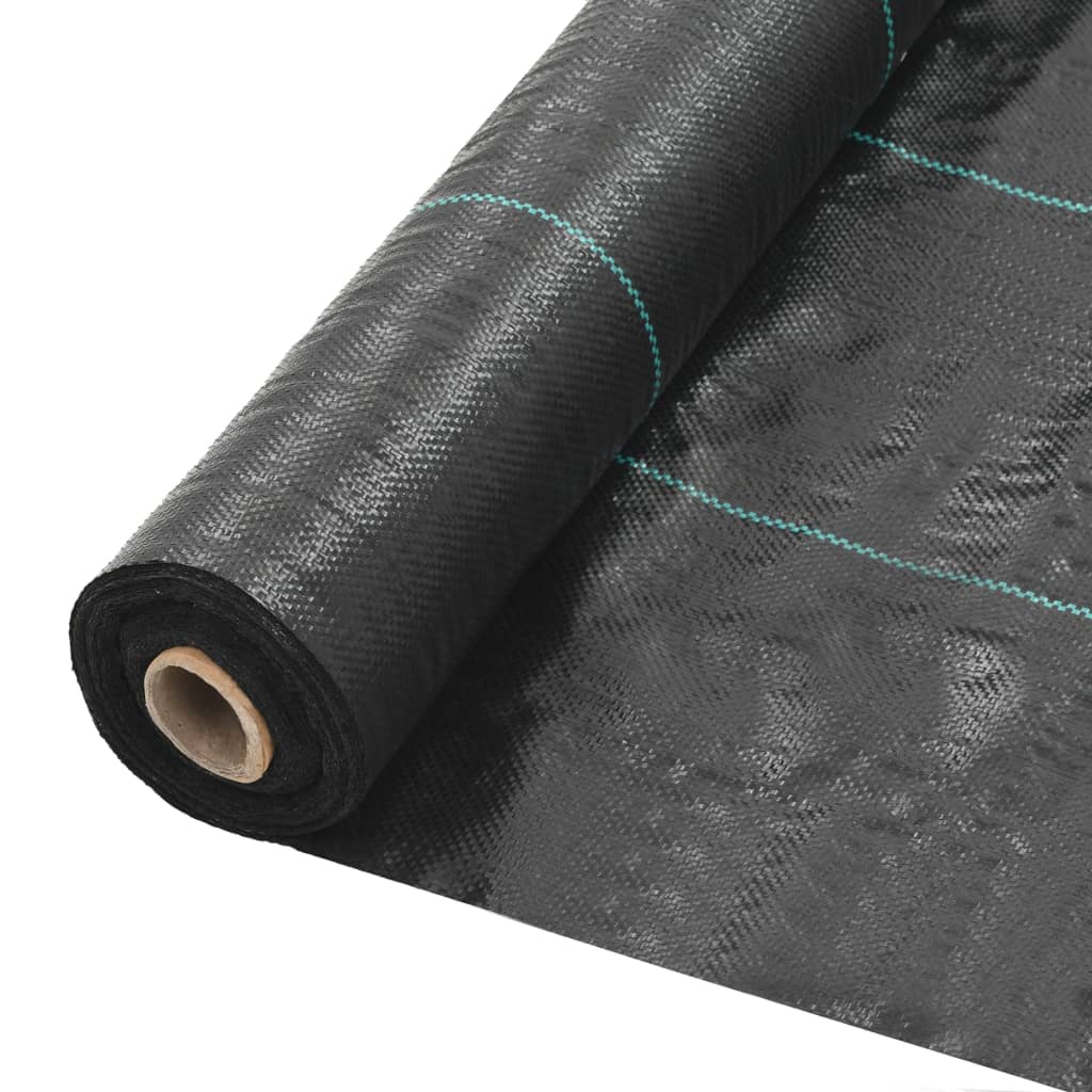 STHAL Weed and Root Control Mat PP 1x50 m - Black - Charlotte Dunes