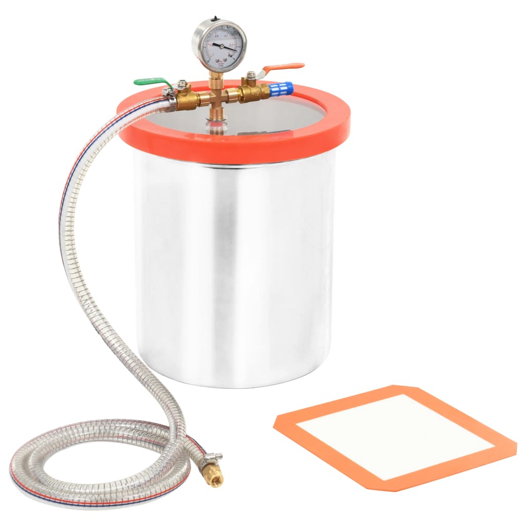 Vacuum Chamber Stainless Steel 11.42 L - Unbeatable Bargains